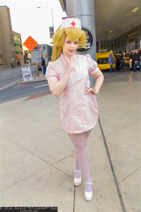 Dr Mario And Nurse Peach At Pax South Twinzik Cosplay