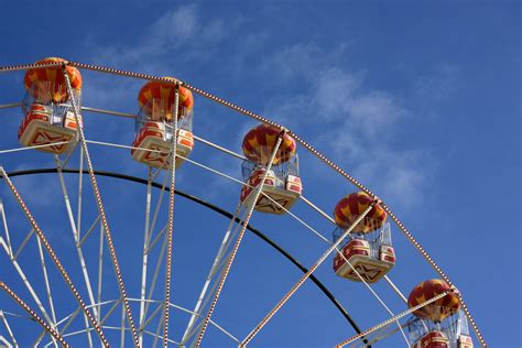 Free Images Sky Summer High Ferris Wheel Carnival Amusement Park