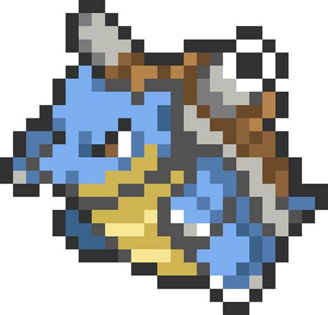 Blastoise Pixel Art