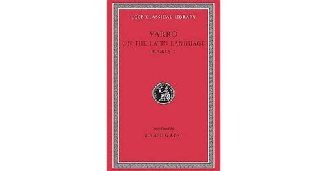 De Lingua Latina Marcus Terentius Varro