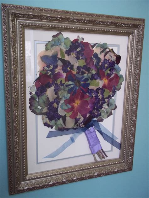 Pressed Wedding Flowers