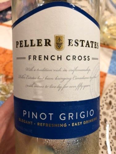 Peller Estates French Cross Pinot Grigio Vivino Us