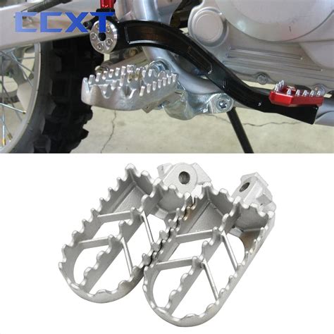 Motorcycle Stainless Steel Footpegs Foot Rest Pegs For Honda Xr R