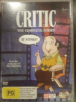 THE CRITIC COMPLETE SERIES RARE DVD CULT CARTOON COMEDY TV SERIES JON ...