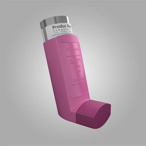 Fostair Asthma Inhaler 3D model | CGTrader