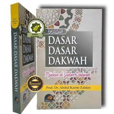 Jual Buku Dasar Dasar Dakwah Pijakan Di Jalan Dakwah Ilmu Da Wah