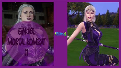 The Sims 4 Sindel Mortal Kombat 11 Create A Sim Youtube