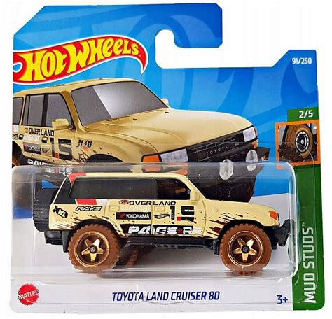 Hot Wheels Toyota Land Cruiser Mud Studs Cena Opinie Allegro