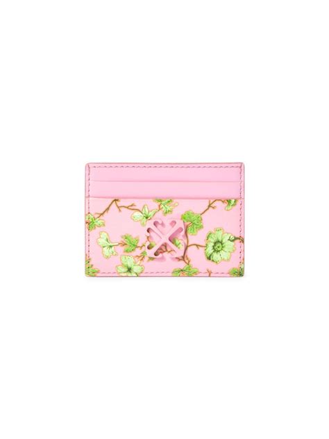 PINK JITNEY CARD CASE In Pink Off White Official GB