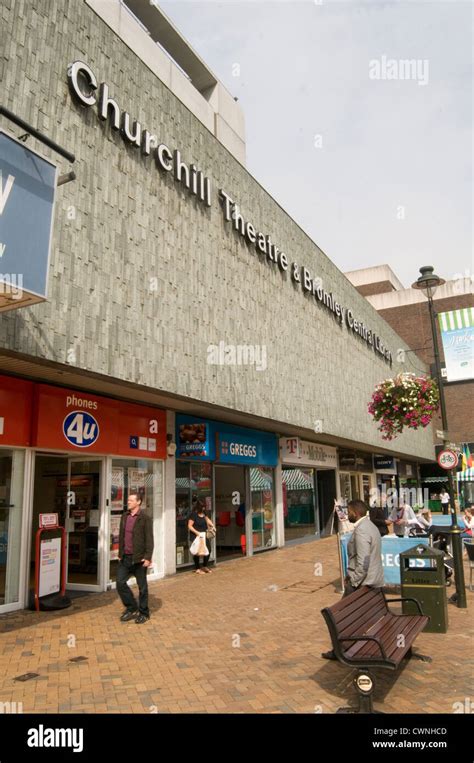 Churchill Theater Bromley Uk Library Stock Photo Alamy