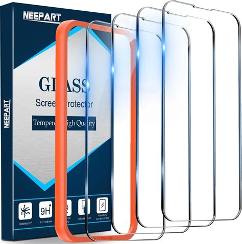 Neepart 4 Pack Tempered Glass Screen Protector For Iphone 15 Pro Max 67 Inch