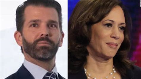 Kamala Harris Conspiracies Festered Online Before Making It To Trump Jr