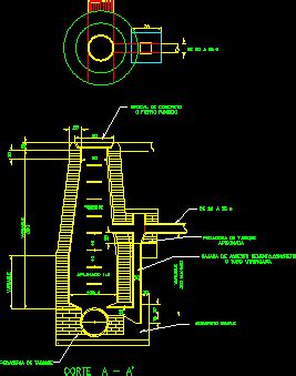 Pozos De Visita En Autocad Librer A Cad