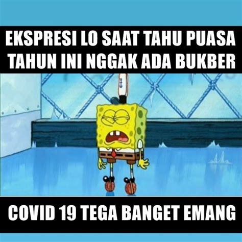 10 Meme Spongebob Ini Wakili Keseharian Kita Saat Ramadan Warga Bikini