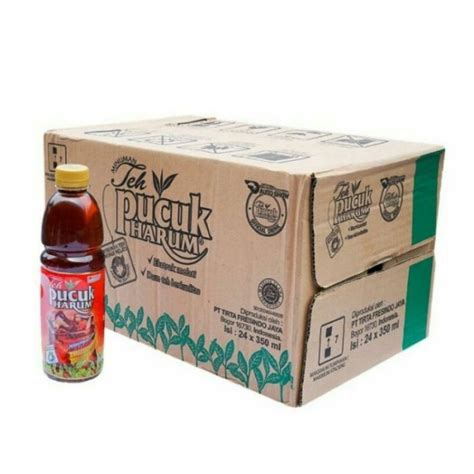 TEH PUCUK Harum Jasmine Minuman Tea 350ml 1 Dus 24 Pcs Lazada