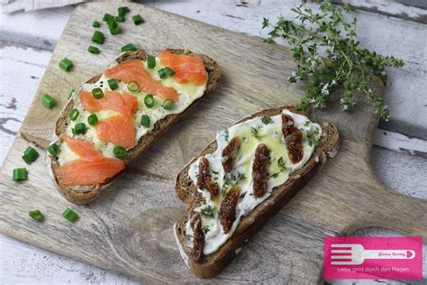 Ger Stete Brotscheiben Sandras Kochblog Snack Ideen R Sten