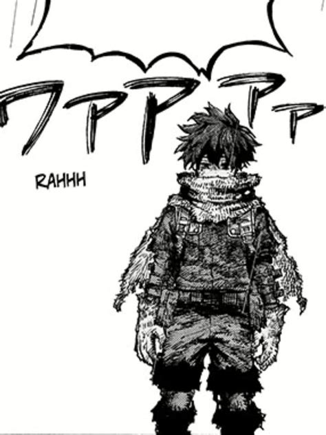 Vigilante Deku Izuku Midoriya My Hero Academia Manga Big Hero My