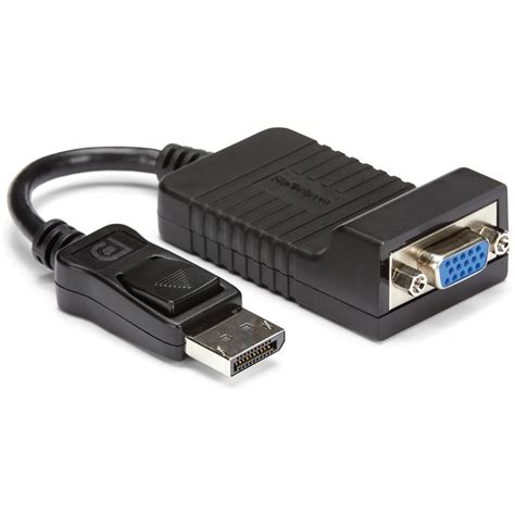 Startech Com Displayport To Vga Adapter Active Dp To Vga Converter 1080p Video Dp To Vga