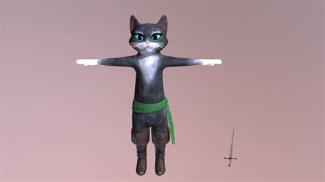 Puss In Boots A 3d Model Collection By Codeinee Sketchfab