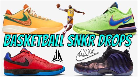 New Basketball Sneaker Releases Summer Spring Youtube