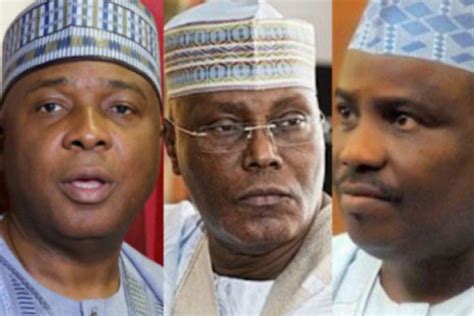 Atiku Saraki Tambuwal In Proxy War Over Pdp Ticket The Nation