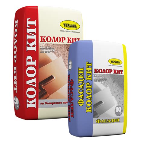 Фасаден Колор кит - фини шпакловки - Кедър ЕООД