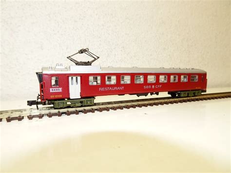 Arnold Personenwagen Restaurant SBB DR 10109 Spur N 0375 R1 Acheter