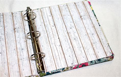 Personalized Binder 3 Ring Notebook Garden Floral Binder - Etsy