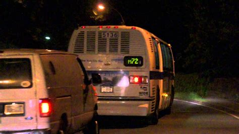 MTA New York City Bus 1999 NovaBus RTS 06 5136 On The M72 The 65th