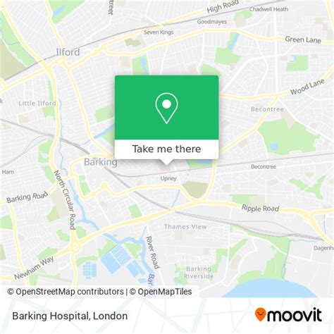 How To Get To Barking Hospital In Upney By Bus Tube Or Train