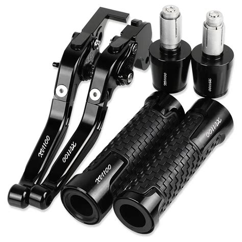 Motorcycle Brake Clutch Levers Handlebar Hand Grips Ends For Yamaha