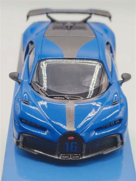 Mini Gt Bugatti Chiron Pur Sport Blue Ebay