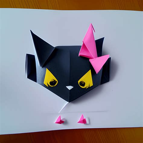 Adorable Sketch Of Origami Kawaii Chibi · Creative Fabrica