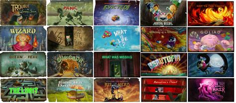 Image - Adventure Time Title Cards Collage.png | Adventure Time Video ...