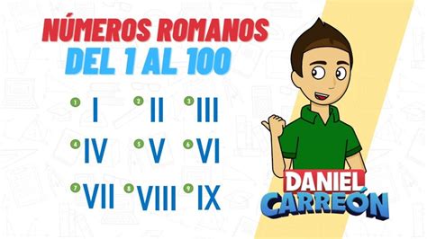 Aprende con nosotros Ejercicios de números romanos 1º de ESO con