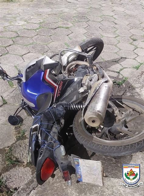 Motociclista Tenta Fugir De Abordagem Fere Policial E Acaba Preso Em