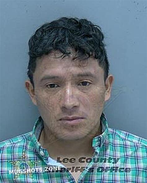 Cruz Mejia Jose Javier 10 27 2023 Lee County Mugshots Zone