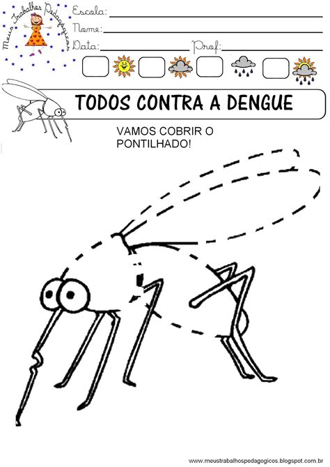 Atividade Projeto Dengue Segundo Ciclo Fundamental I A