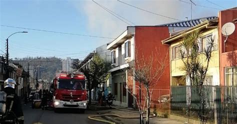 Incendio Afectó A Vivienda A Cuadras Del Centro De Concepción Sabescl