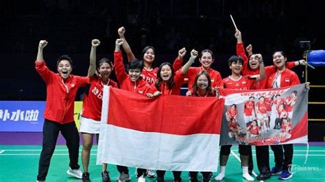 Jadwal Piala Uber 2024 Mulai Pukul 08 30 WIB Susunan Pemain Indonesia