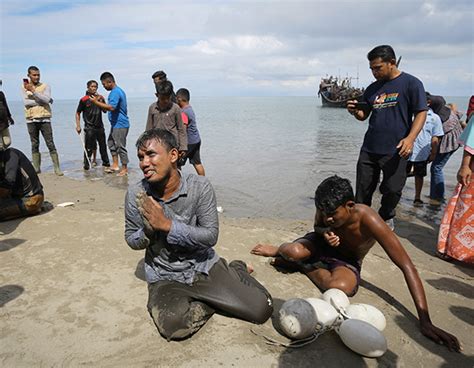 Hundreds Of Rohingya Refugees Reach Western Indonesia By Boat Jordan