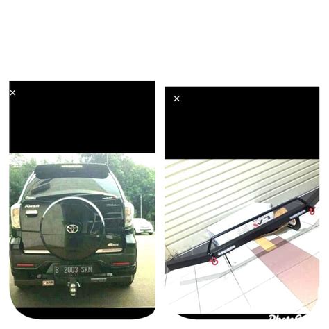 Jual Paket Tanduk Depan Mini Dan Towing Arb Belakang Rush Terios Lama