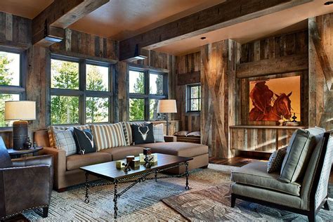 Rustic Ranch House In Colorado Opens To The Mountains Ranch House