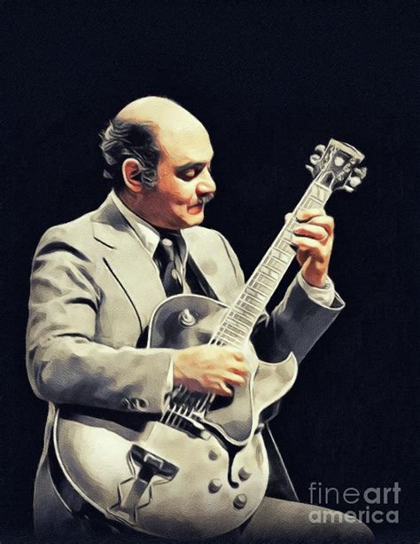 Joe Pass Music Legend Painting By John Springfield