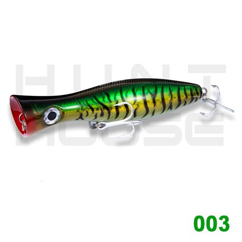 Hunthouse Mar Pesca Señuelo Gt Popper Atún Señuelo Agua Salada Mar