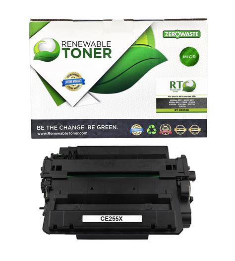 Hp 55x Ce255x Micr Cartridge Renewable Toner