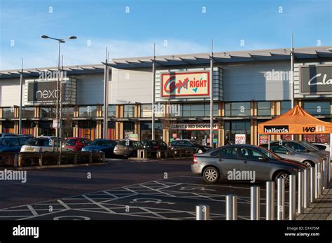 Leamington Shopping Park, Leamington Spa, UK Stock Photo - Alamy