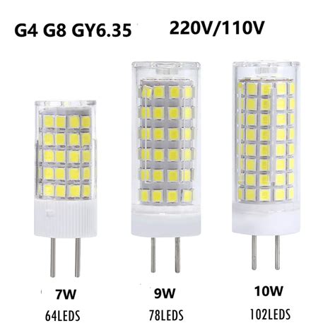 G Gy Led Corn Crystal Bulb W Leds Smd Led Crystal