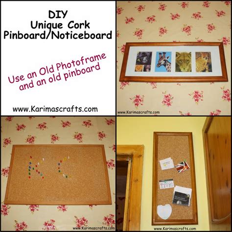 Karima's Crafts: DIY Pinboard Tutorial