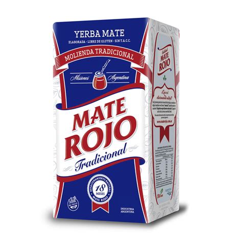 Yerba Mate Canarias X 1kg Grupo Mate Rojo